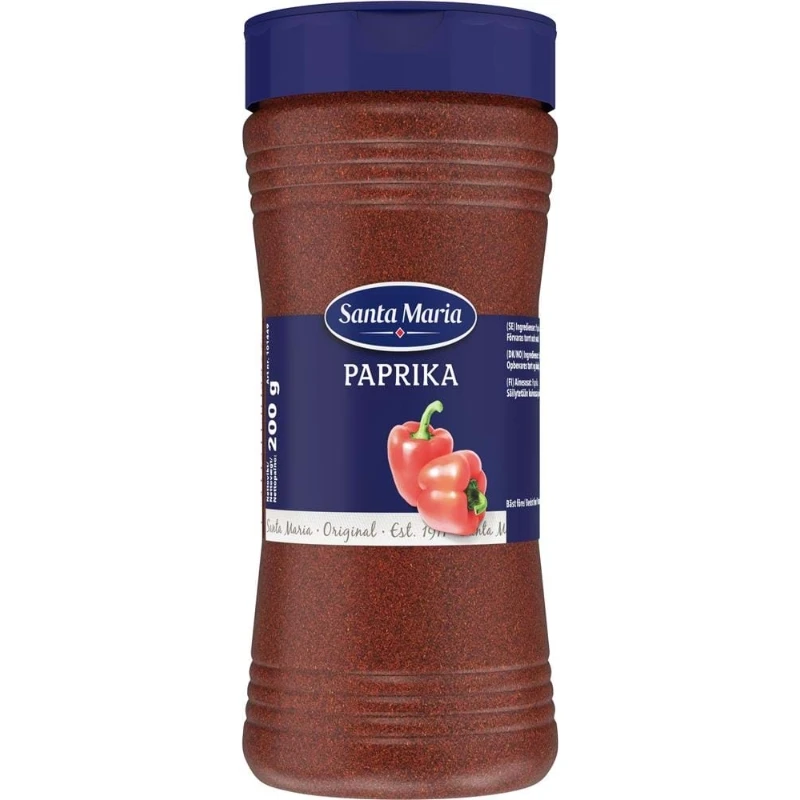 Santa Maria Paprikapulver im Streuglas 200 g 284804 by Santa Maria color Svart