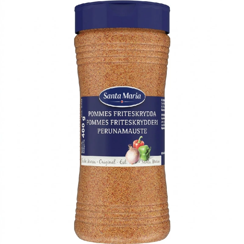 Santa Maria Pommes Frites Gewürz 400 g 284809 by Santa Maria color Svart