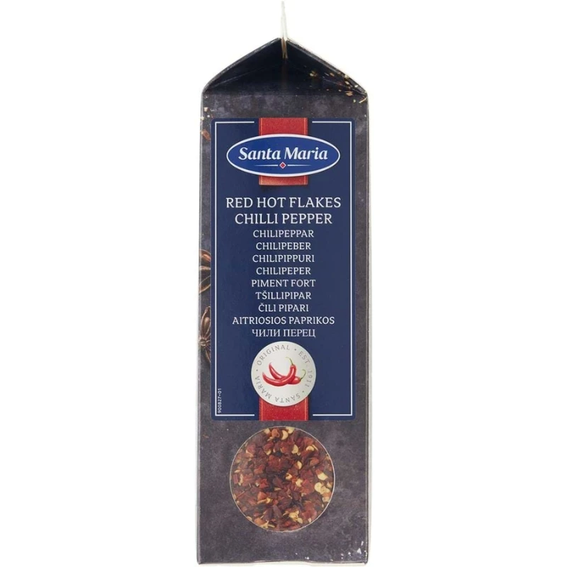 Santa Maria Red Hot Flakes Chiliflocken 295 g 268959 by Santa Maria color Svart