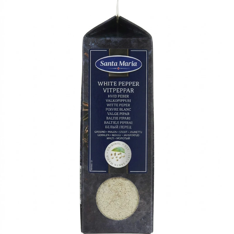 Santa Maria Weißer Pfeffer gemahlen 500 g 268948 by Santa Maria color Svart