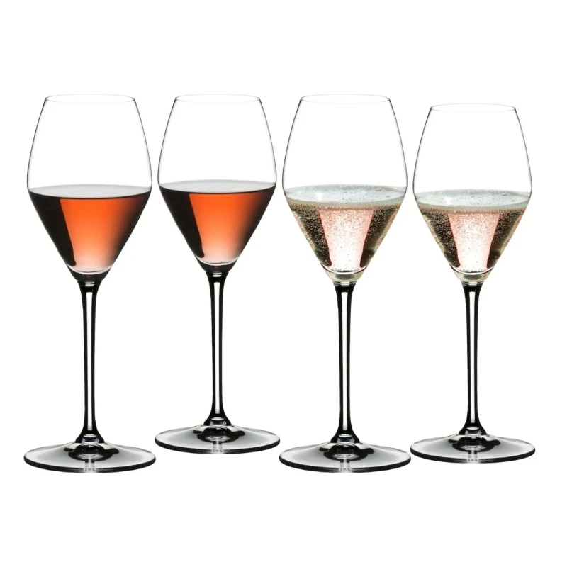 Riedel Mixing Sets Roséglas-Set – 4 Gläser 932385 by Riedel color Svart