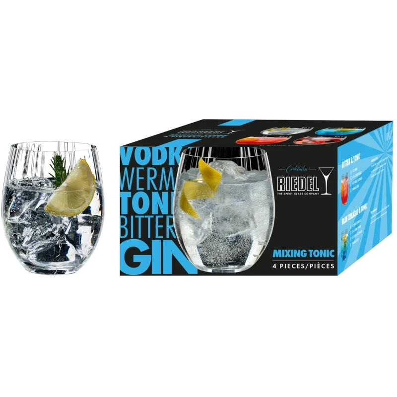 Riedel Mixing Sets Tonicgläser - 4 Gläser 932347 by Riedel color Svart