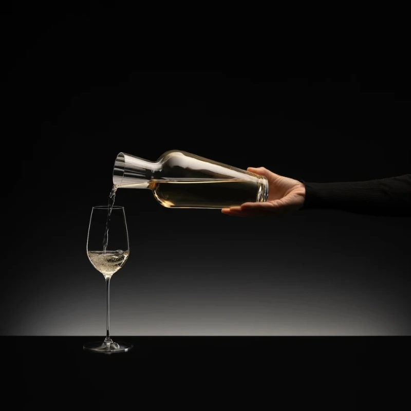 Riedel Superleggero Riesling Weinglas – 1 Stk. 903583 by Riedel color Svart