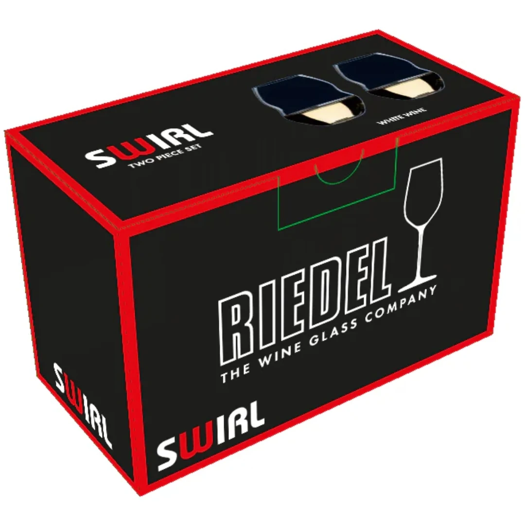 Riedel Swirl Weißweingläser – 2er-Set 949323 by Riedel color Svart