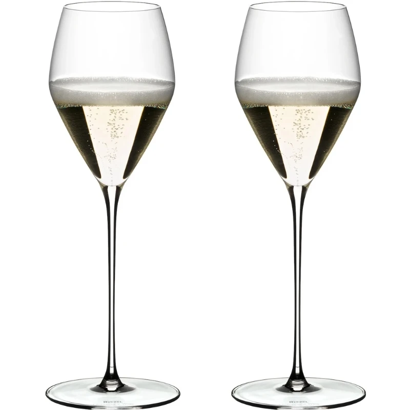 Veloce Champagnergläser – 2er-Set 905492 by Riedel color Svart