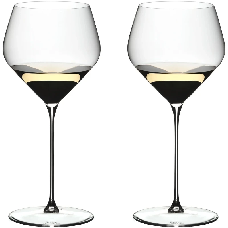 Veloce Chardonnay Weingläser - 2er-Set 905493 by Riedel color Svart