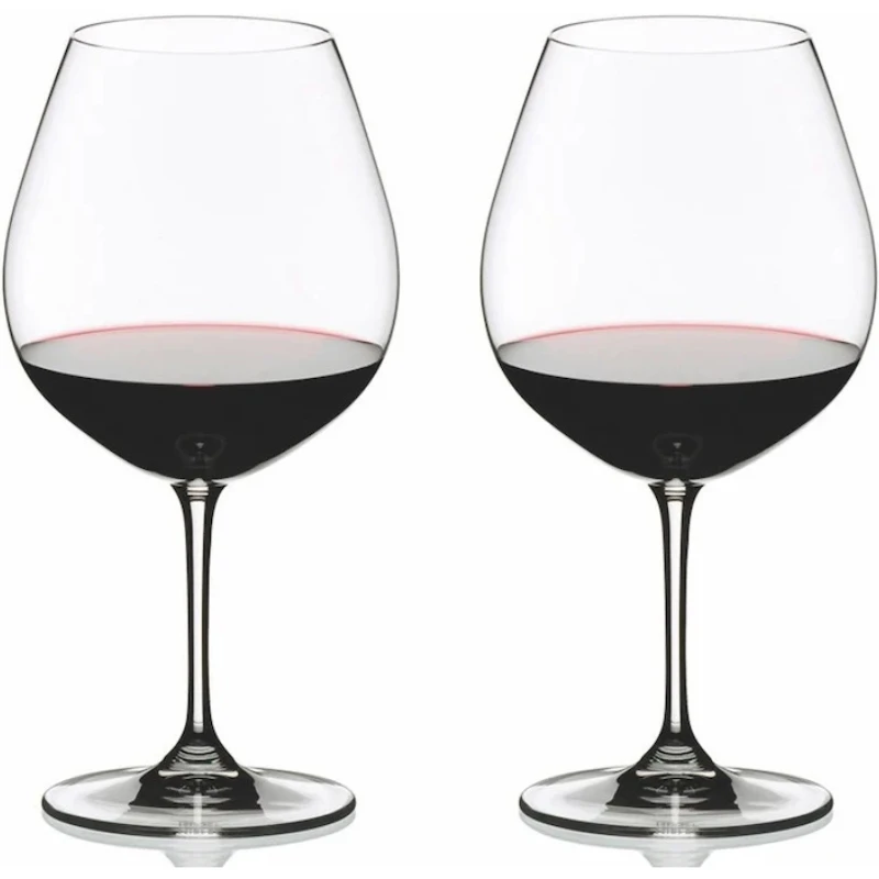 Riedel Vinum Pinot Noir / Burgunder Rotweingläser – 2er-Set 911932 by Riedel color Svart