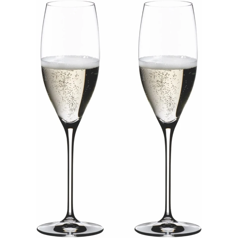 Vinum Cuvee Prestige Champagnerglas – 2er-Set 911783 by Riedel color Svart
