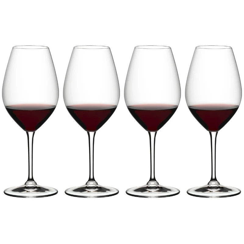 Riedel Wine Friendly Rotweingläser - 4 Gläser 905477 by Riedel color Svart