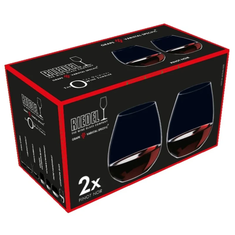 Riedel Tumbler Weingläser O Old World Pinot Noir - 2er-Set 937608 by Riedel color Svart