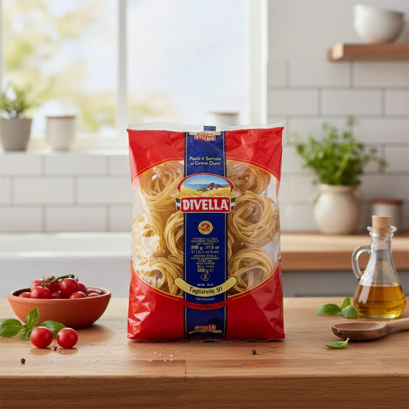 Tagliatelle 91 breite Bandnudeln 500 g 10170 by DIVELLA color Svart