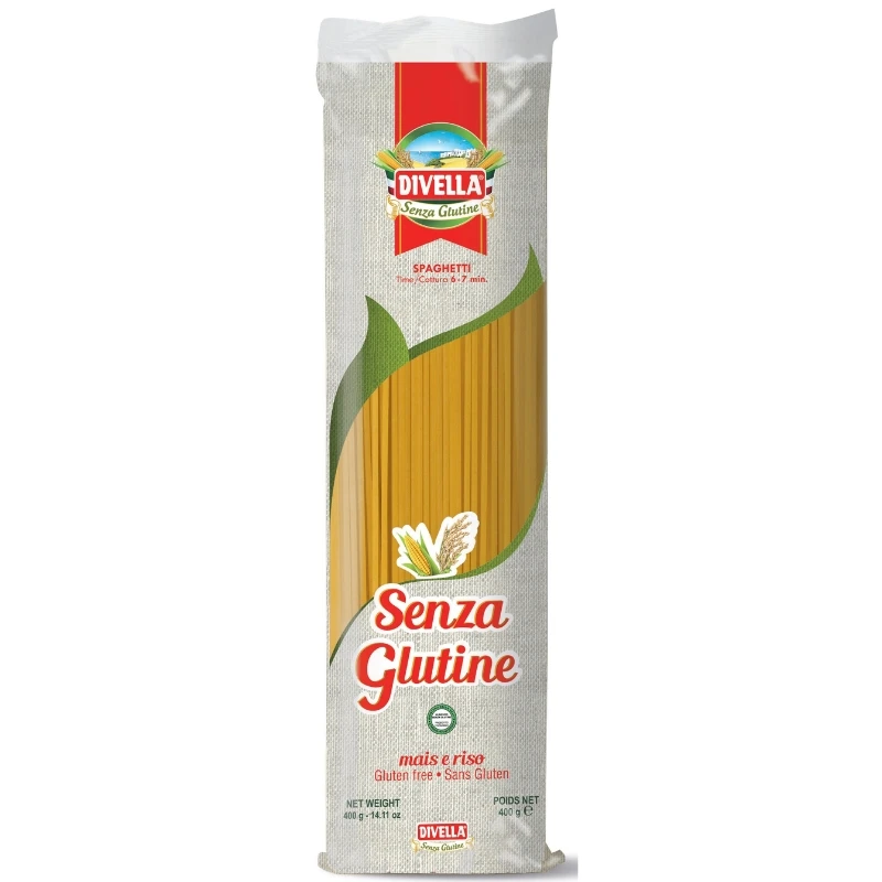 Glutenfreie Spaghetti 400 g 10295 by DIVELLA color Svart