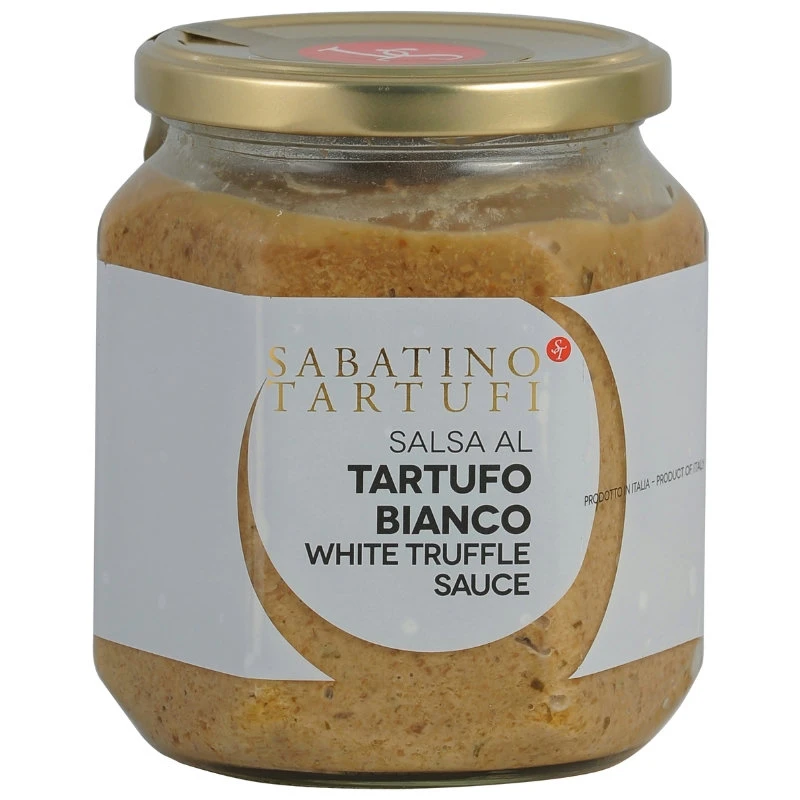 Trüffelsauce weiß 500 g 19045 by Sabatino color Svart