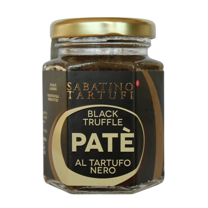 Schwarze Trüffelpaste 90 g 19039 by Sabatino color Svart