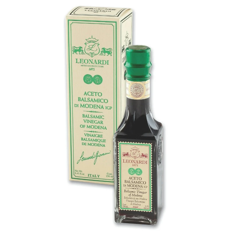 Balsamico di Modena IGP Grün 2 250 ml 12031 by Leonardi color Svart