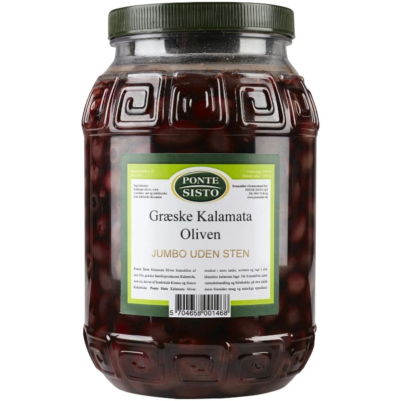 Kalamata Oliven ohne Stein Jumbo 1,9 kg 17502 by Ponte Sisto color Svart