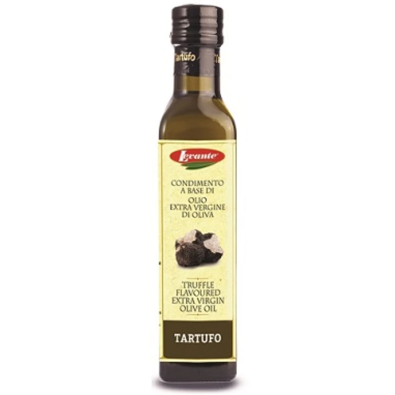Natives Olivenöl Extra mit schwarzem Trüffel 250 ml 15106 by Levante color Svart