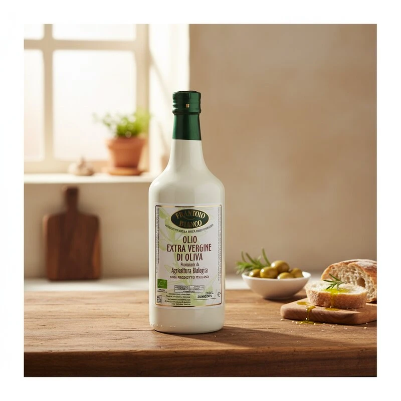 Bio Natives Olivenöl Extra Ligurien 500 ml 15128 by Frantoio bianco color Svart