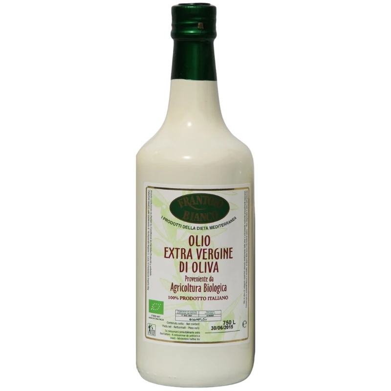 Bio Natives Olivenöl Extra Ligurien 500 ml 15128 by Frantoio bianco color Svart