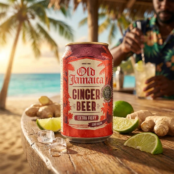 Old Jamaica Ginger Beer Kalorienfrei 33 cl Dose 3003 by Old Jamaica color Svart