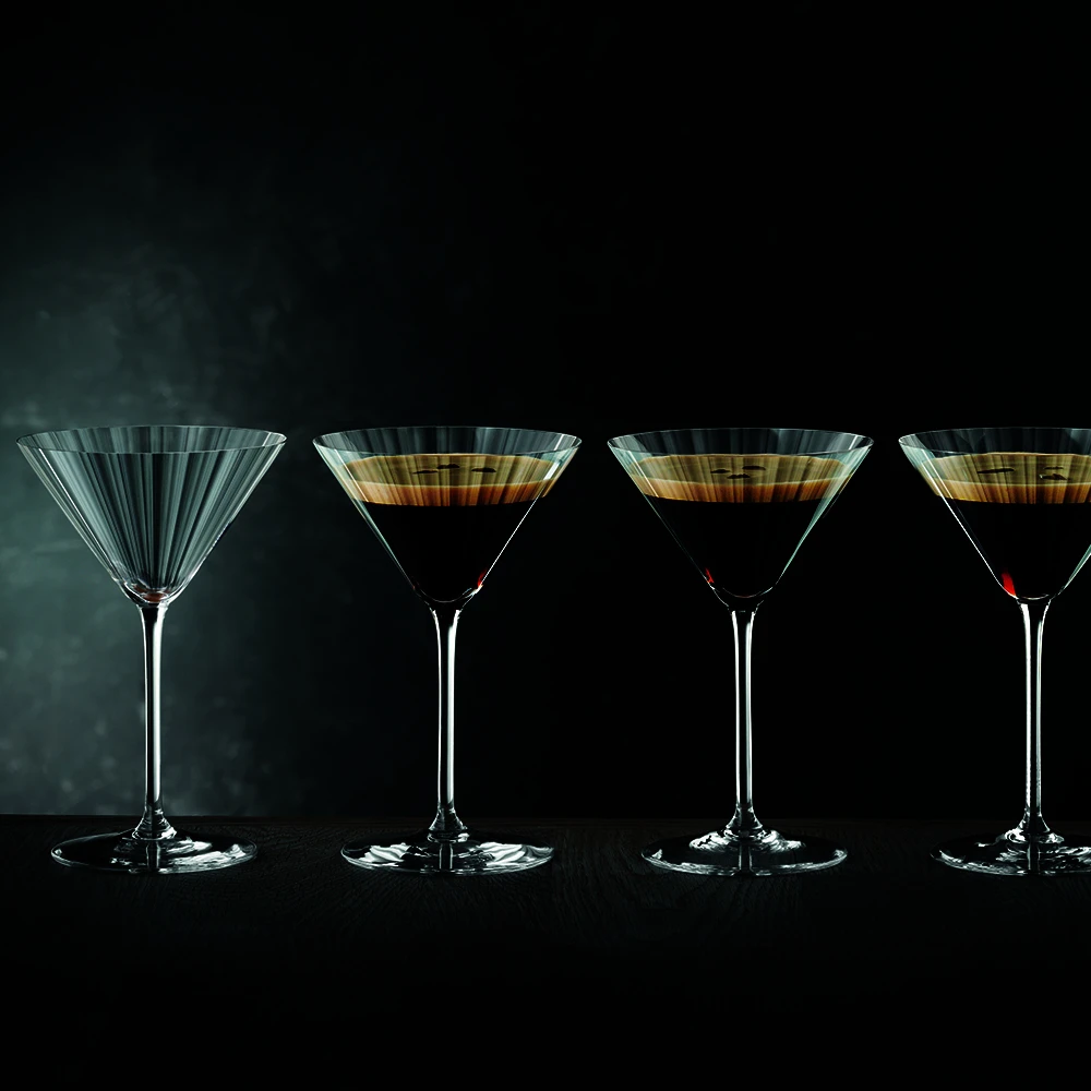 Martini-/Espresso-Martiniglas Lifestyle Spiegelau – 220 ml, 6er-Set 4458025 by SPIEGELAU color Svart