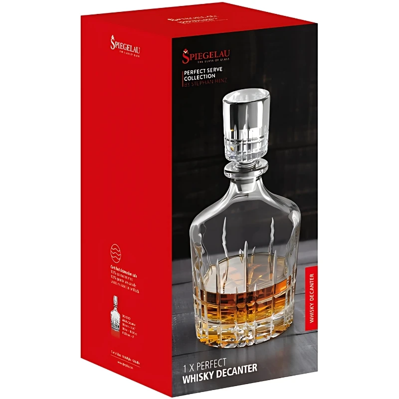 Spiegelau Perfect Whisky Decanter – 750 ml 4500158 by SPIEGELAU color Svart