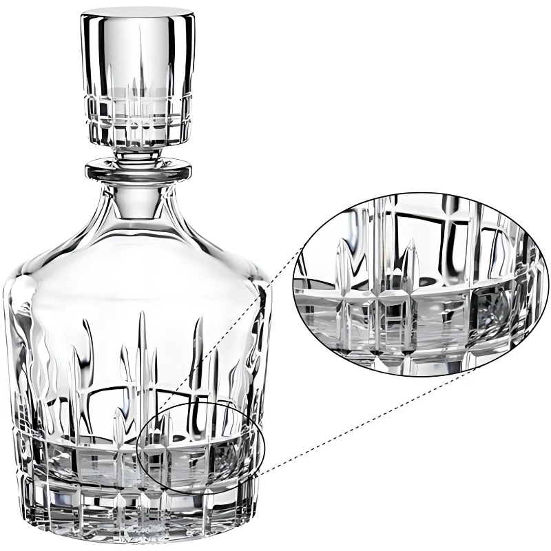 Spiegelau Perfect Whisky Decanter – 750 ml 4500158 by SPIEGELAU color Svart
