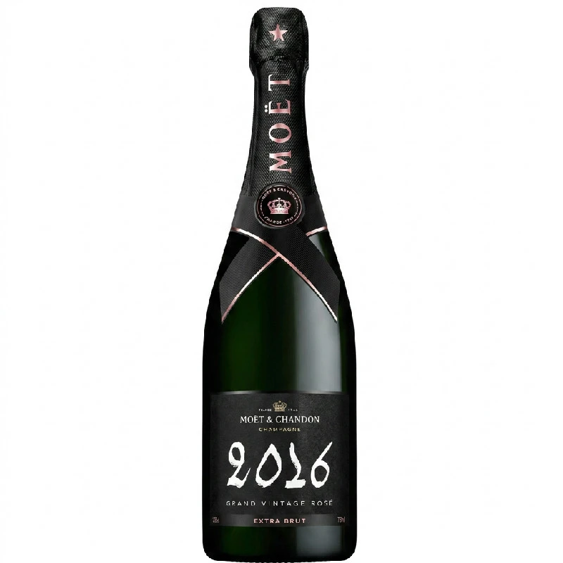 Moët & Chandon Grand Vintage Rosé 2016 75cl 1101403 by Moët & Chandon color Svart