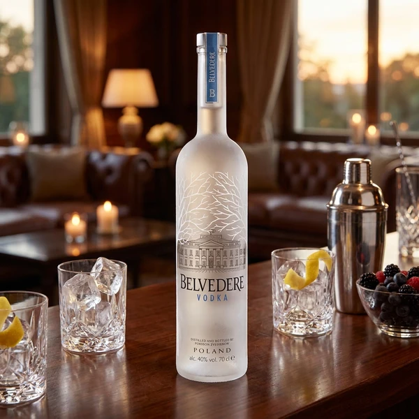 Belvedere Vodka Pure Organic 70cl 1104541 by BELVEDERE color Svart