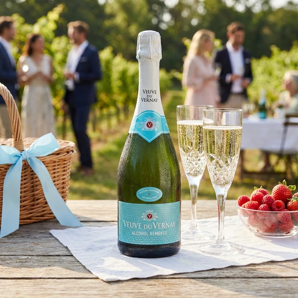 Veuve Du Vernay Brut Zero Alkoholfrei FL 75 30438 by VEUVEDUVER color Svart