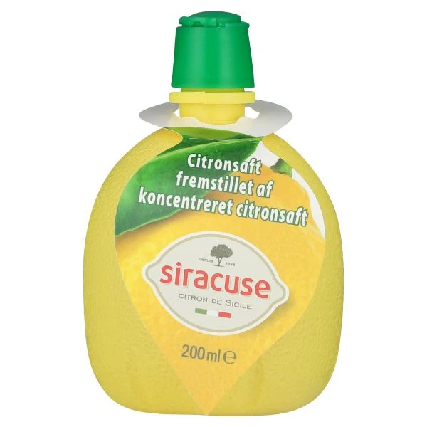 Siracuse Zitronensaft 200 ml 18018 by Siracuse color Svart