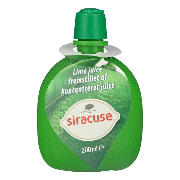 Siracuse Limettensaft 200 ml 18019 by Siracuse color Svart
