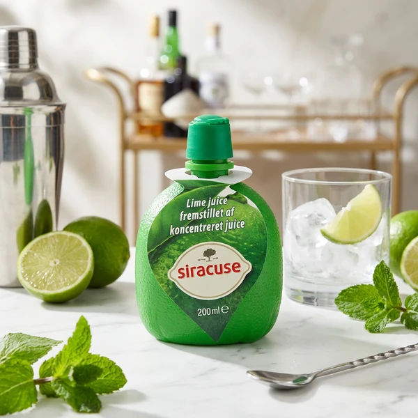 Siracuse Limettensaft 200 ml 18019 by Siracuse color Svart