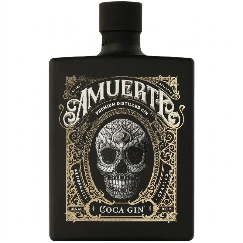 Amuerte Coco Leaf Gin - Black Edt. 70 cl 51441 by AMUERTE color Svart