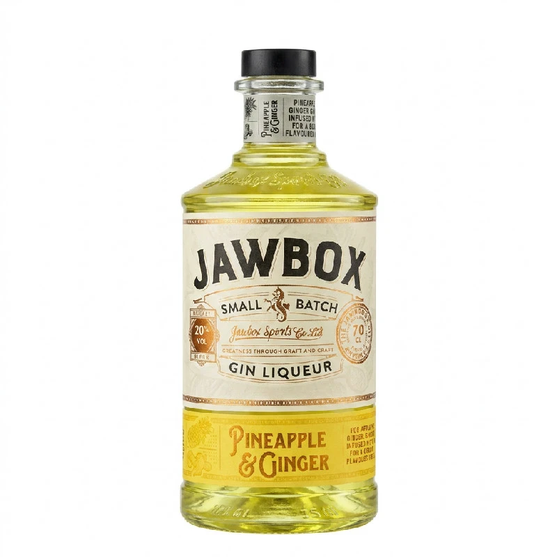 Jawbox Ananas & Ingwer Gin-Likör FL 70 51461 by JAWBOX color Svart