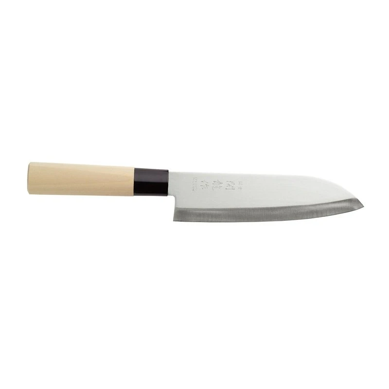 Santokumesser 165/395 mm Edelstahl 845035 by Hendi color Svart