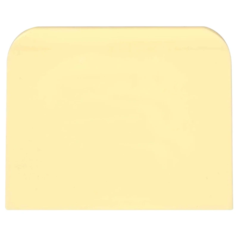 6 Stk. Teigschaber rechteckig PP 120x96 mm 554364 by Hendi color Svart