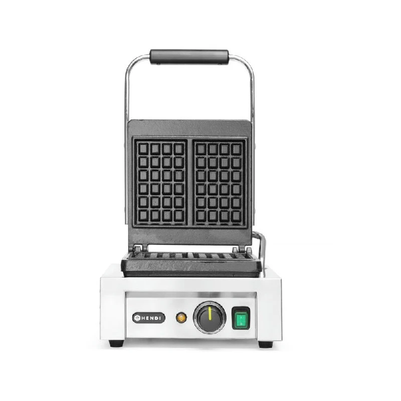Waffeleisen Lütticher Waffeln 230V 1500W 212103 by Hendi color Svart