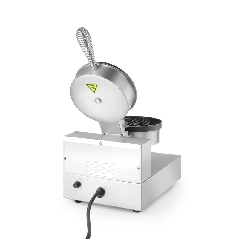 Waffeleisen rund Ø190 mm 230V 1000W 212172 by Hendi color Svart