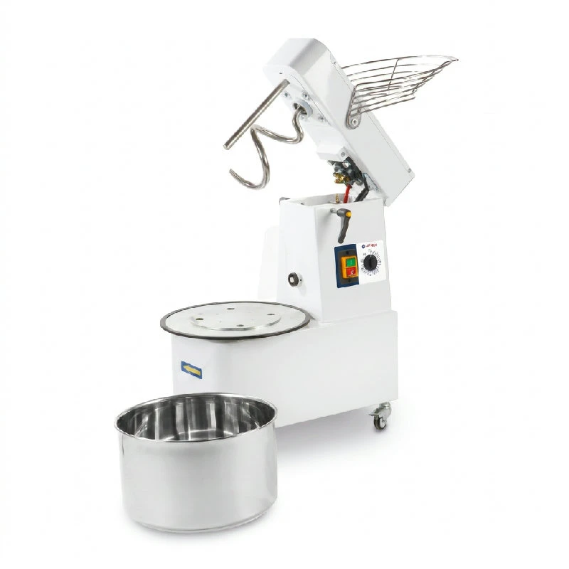 Spiralkneter 10 l mit abnehmbarer Schüssel 230V 370W 226339 by Hendi color Svart