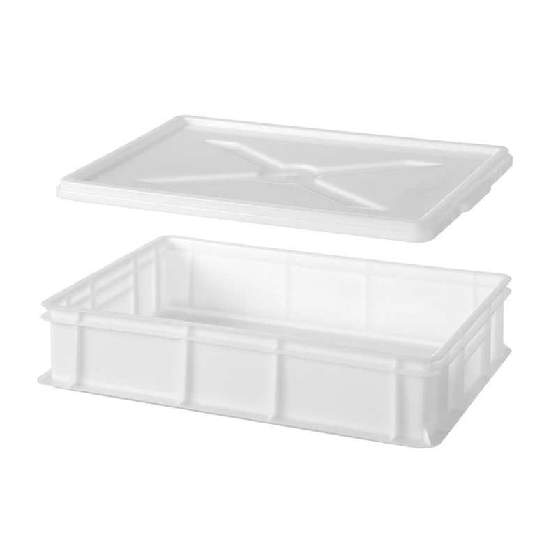 Teigbehälter 24 l 600x400x130 mm PE 880920 by Hendi color Svart