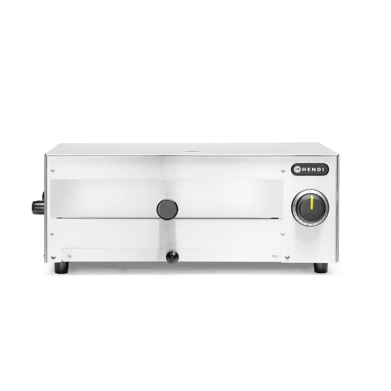 Pizzaofen Edelstahl 480x420x195 mm 230V 1450W 220306 by Hendi color Svart
