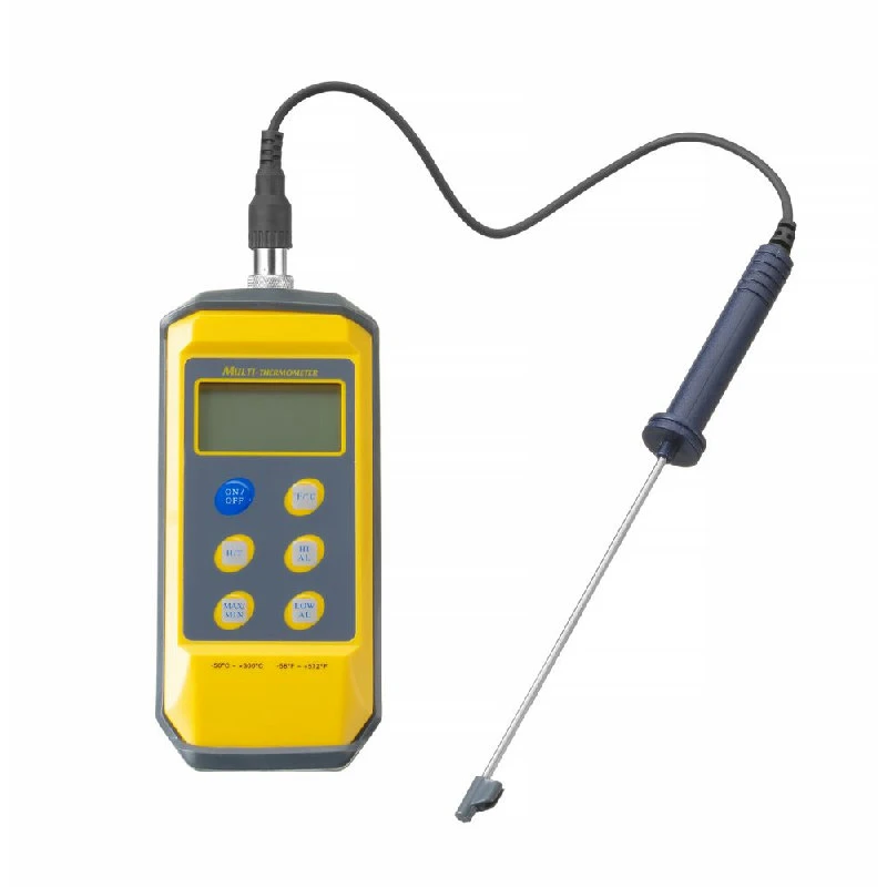 Stoßfestes Digitalthermometer mit abnehmbarer Sonde 271407 by Hendi color Svart