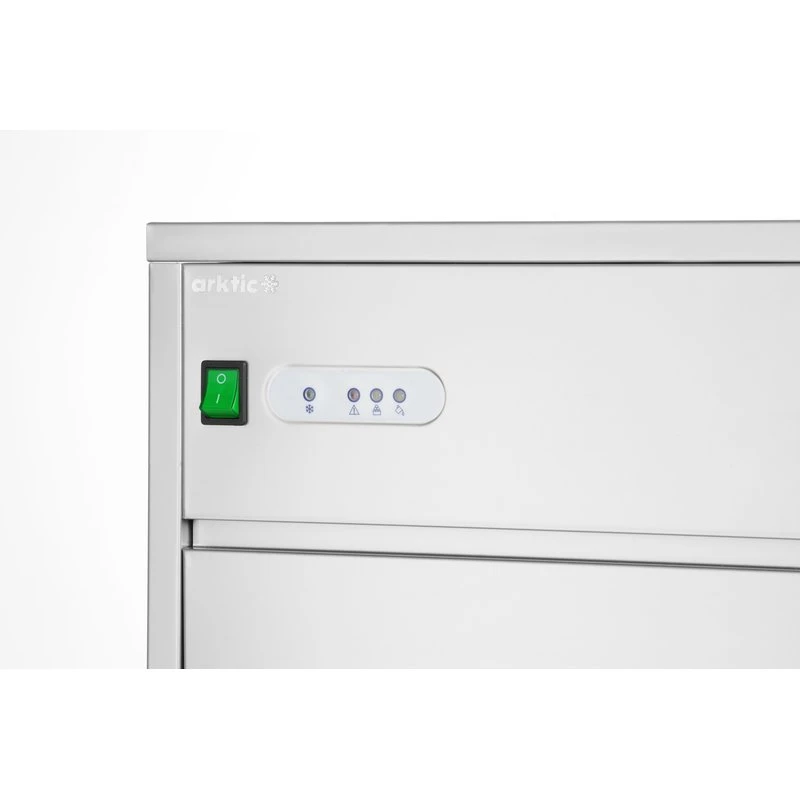 Hohlkegel-Eiswürfelmaschine ca. 26 kg/Tag 271773 by Hendi color Svart