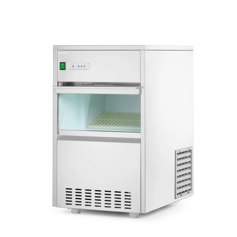 Hohlkegel-Eiswürfelmaschine ca. 26 kg/Tag 271773 by Hendi color Svart