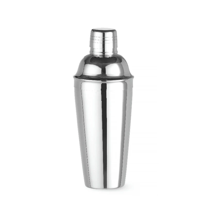Cocktailshaker Edelstahl 0,75 l 80x240 mm 593004 by Hendi color Svart
