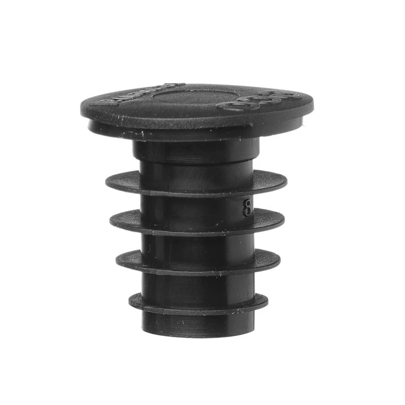 6 Stk. Flaschenstopfen gerillter Kork für Flaschenhälse bis 20 mm 595558 by Hendi color Svart