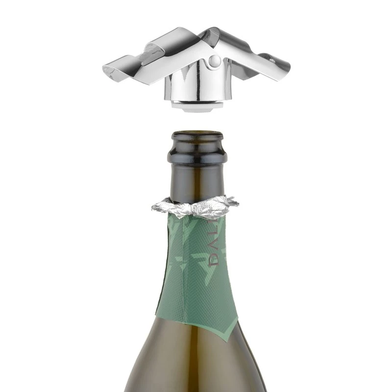 Champagnerverschluss Edelstahl 595589 by Hendi color Svart