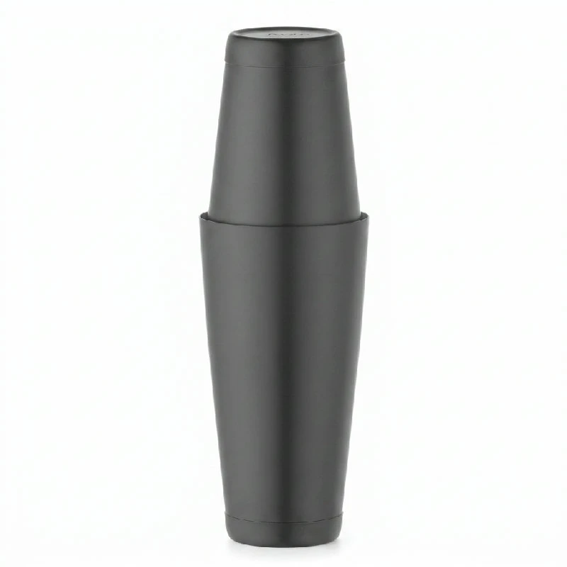 Cocktailshaker Edelstahl schwarz 800 ml 596418 by Hendi color Svart
