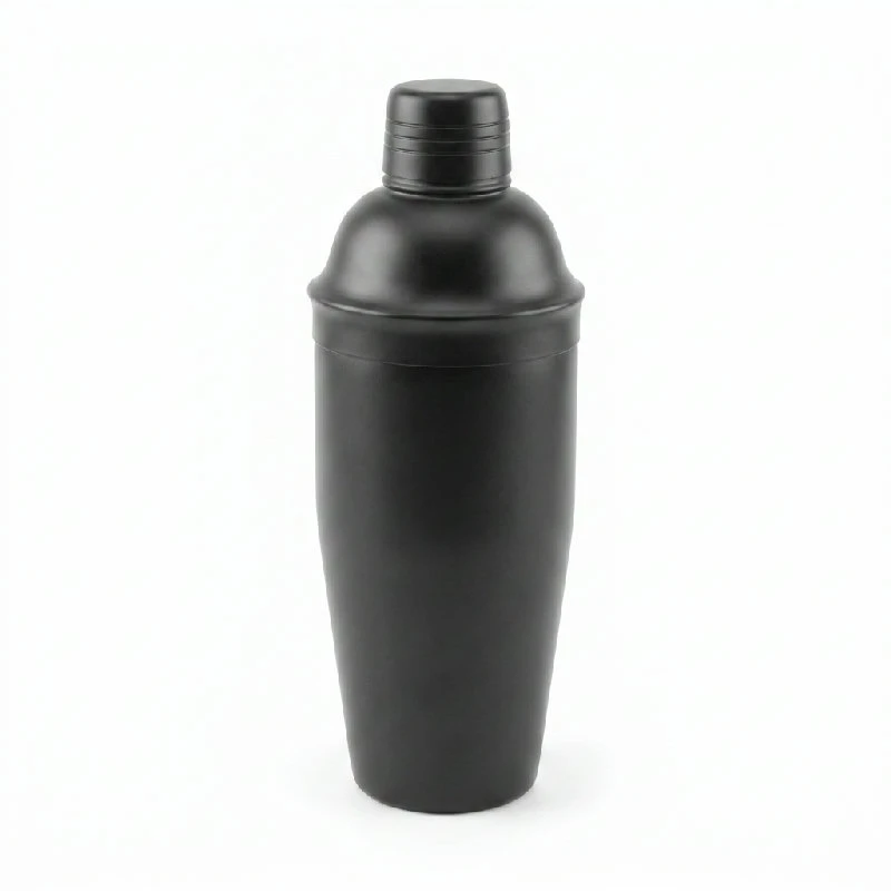 Cobbler Shaker 3-teilig 0,75 l Edelstahl Schwarz 596432 by Hendi color Svart